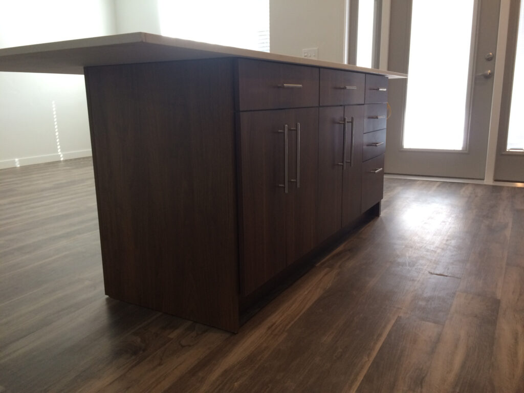 Custom build kitchen island